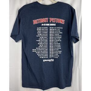 Detroit Pistons opening night Large t-shirt 2024 double sided NBA Do‎ Work SGA